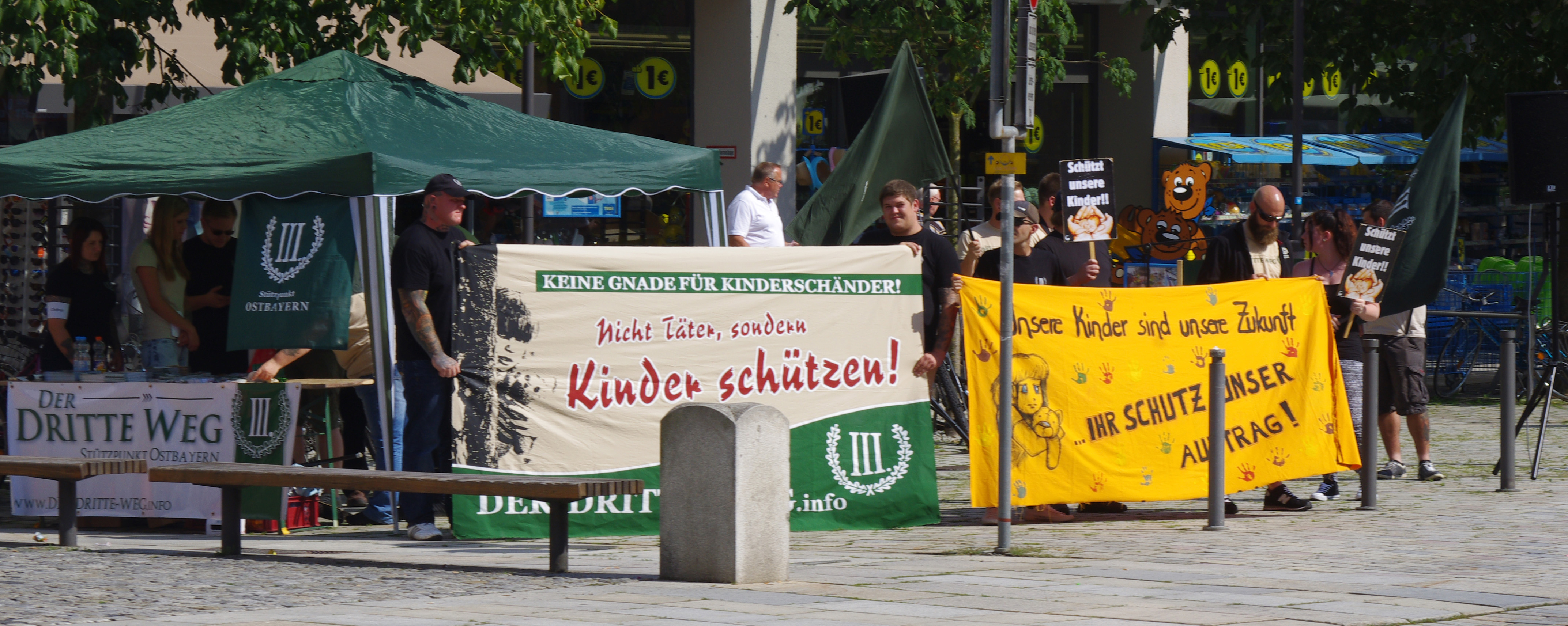 Kundgebung in Straubing