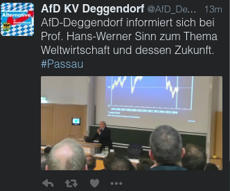 Tweet der AfD-Deggendorf